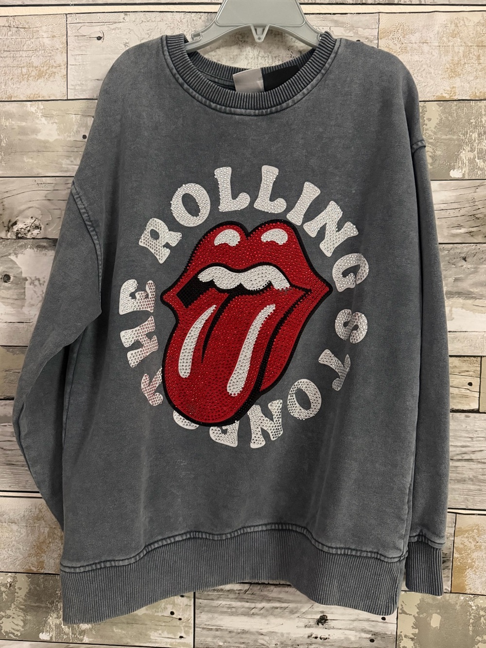 Zara kids The Rolling Stones Graphic Crewneck Sweatshirt